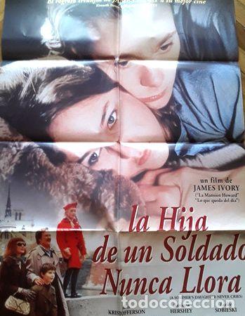 Medalhas tem&aacute;ticas: afiche cine la hija de un soldado nunca llora emocionante