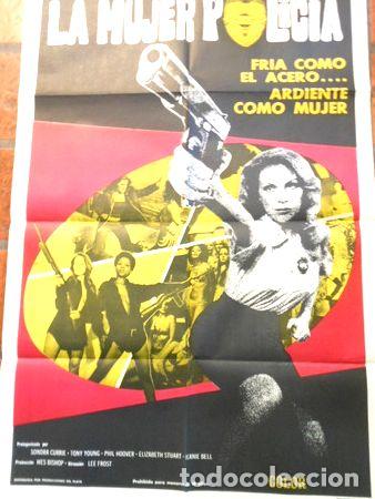 Medallas tem&aacute;ticas: afiche de cine mujer policia cod 217 - Foto 1