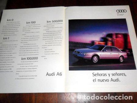 Medalhas tem&aacute;ticas: publicidad 1994 automovil audi a6 a la vanguardia