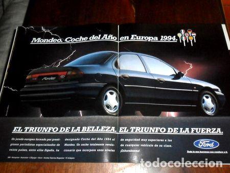 Thematic medals: publicidad 1994 automovil ford mondeo coche del ano europa