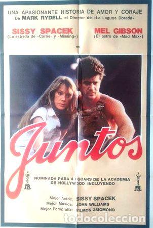 Thematic medals: antiguo afiche poster original de cine juntos vis