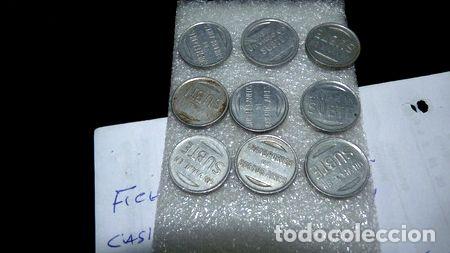 Medallas tem&aacute;ticas: fichas lote nueve de subte - Foto 1