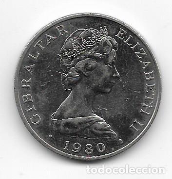 Medalhas tem&aacute;ticas: GIBRATAR ELIZABETH II, 1980, NELSON, VER FOTO