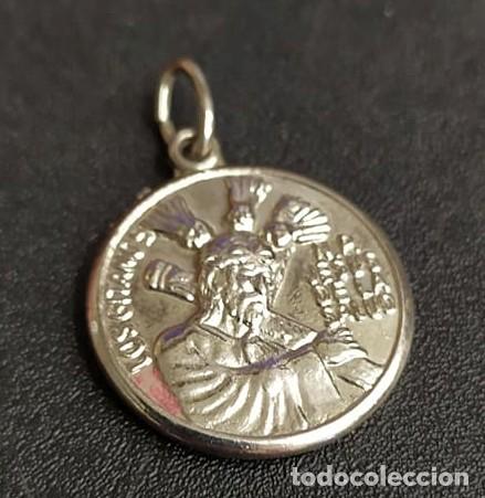 Medallas tem&aacute;ticas: MEALLA LOS GITANOS Y STA M&ordf; DE LAS ANGUSTIAS. PLATEADA. MEDALLA-297