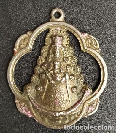 M&eacute;dailles th&eacute;matiques: MEDALLA NUESTRA SE&Ntilde;ORA DEL ROC&Iacute;O. METAL. MEDALLA-345