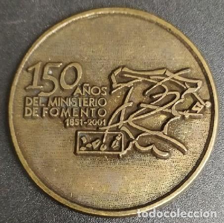 Medalhas tem&aacute;ticas: MEDALLA 150 A&Ntilde;OS DEL MINISTERIO DE FOMENTO 1851. BRONCE. MEDALLA-454