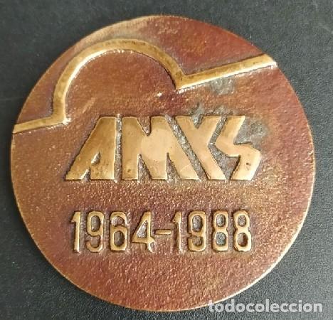 Medalhas tem&aacute;ticas: MEDALLA AMYS 1964 - 1988. XXV ASAMBLEA. MEDALLA-458