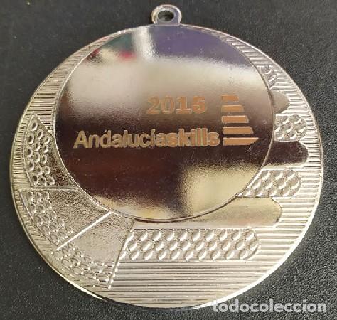 Medalhas tem&aacute;ticas: MEDALLA 2016 ANDALUCIASKILLS. PLATEADA MEDALLA-464 ,2