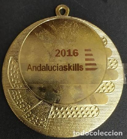 Medalhas tem&aacute;ticas: MEDALLA ANDALUCIASKILLS TECNOLOG&Iacute;A AUTOM&Oacute;VIL IV CAMPEONATOS FORMACI&Oacute;N PROFESIONAL. MEDALLA-465
