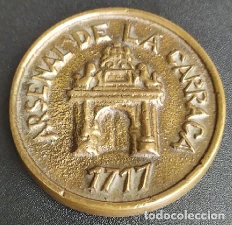 Medalhas tem&aacute;ticas: MEDALLA ARSENAL DE LA CARRACA 1717. MEDALLA-468
