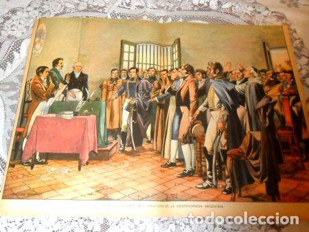 Medaglie tematiche: laminas escolares billiken 9 de julio 1816 ideal enmarcar