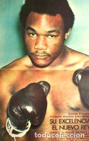 Medaglie tematiche: poster george foreman revista el grafico