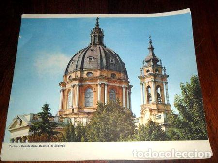 Thematische Medaillen: lamina 20 x 24 cm torino cupola basilica di superga