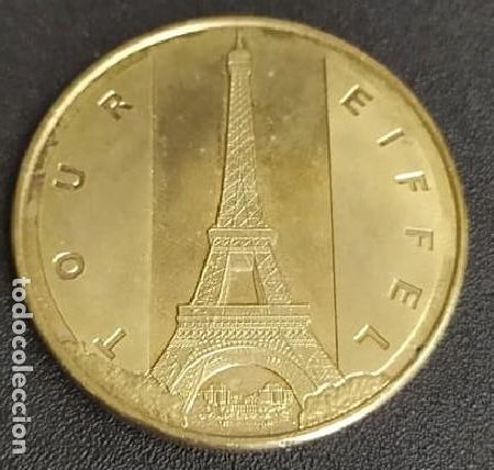 Medalhas tem&aacute;ticas: MEDALLA TOUR EIFFEL 2013. METAL MEDALLA-474