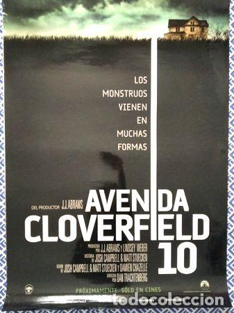 Thematische Medaillen: afiche cine avenida cloverfield 10 original