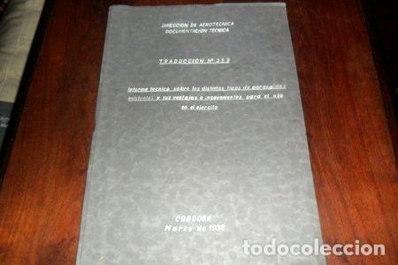 M&eacute;dailles th&eacute;matiques: avion aviacion aeronautica 1932 tipos de paracaidas ejercito