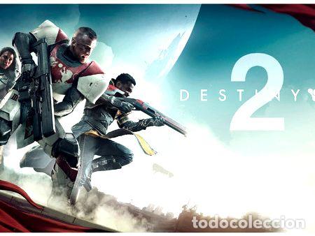 Medalhas tem&aacute;ticas: poster juego destiny 2 47x32cm 200grms