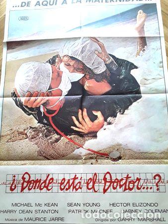 Thematische Medaillen: afiche cine donde esta el doctor sean young garry marsha
