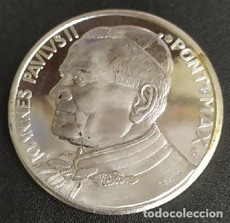 Medalhas tem&aacute;ticas: MEDALLA JOANNES PAVLUS II PONT. MAX. EN ESTUCHE. MEDALLA-488