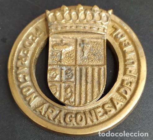 Medalhas tem&aacute;ticas: MEDALLA FEDERACI&Oacute;N ARAGONESA DE F&Uacute;TBOL. BRONCE. MEDALLA-522
