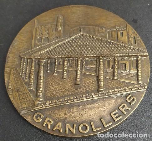 Medalhas tem&aacute;ticas: MEDALLA GRANOLLERS DORADA. BRONCE. MEDALLA-529