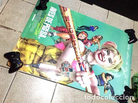 Medalhas tem&aacute;ticas: harley queen aves de presa poster original 1mx70cm