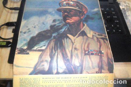 Medalhas tem&aacute;ticas: mariscal sir harold alexander 1945 guerra poster lamina