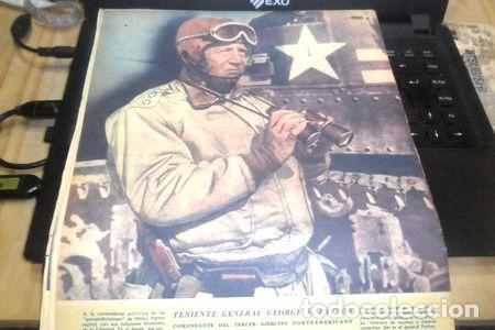 Medaglie tematiche: teniente george s patton 1945 guerra poster lamina