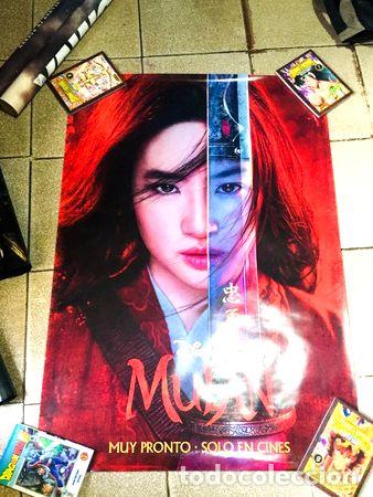 Medallas tem&aacute;ticas: mulan poster original 1mx70cm - Foto 1