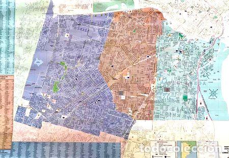 Medallas tem&aacute;ticas: mapa sur avellaneda lanus lomas 70x100 papel laminado