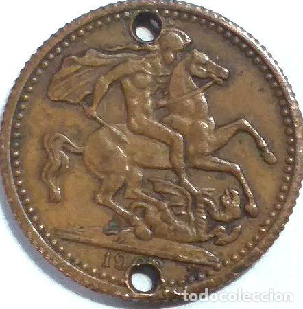 Medallas tem&aacute;ticas: ficha token eduardus vii - Foto 1