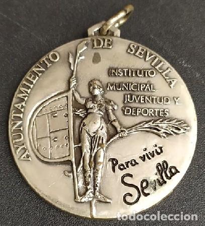 Medallas tem&aacute;ticas: MEDALLA AYUNTAMIENTO SEVILLA INSTITUTO MUNICIPAL JUVENTUD Y DEPORTES MEDALLA-564
