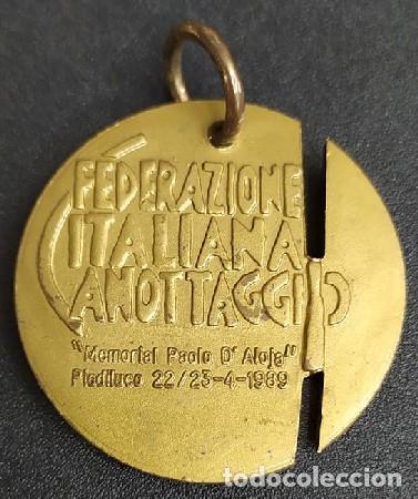 Medallas tem&aacute;ticas: MEDALLA FEDERAZIONE ITALIANA ANOITAGGI 1989 MEDALLA-565