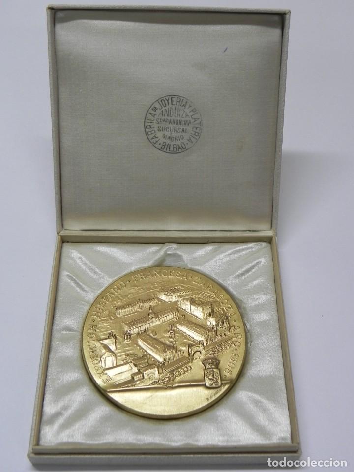 Medallas tem&aacute;ticas: LA MEDALLA DEL GRAN PREMIO DE LA EXPOSICI&Oacute;N HISPANO-FRANCESA DE ZARAGOZA (1908)