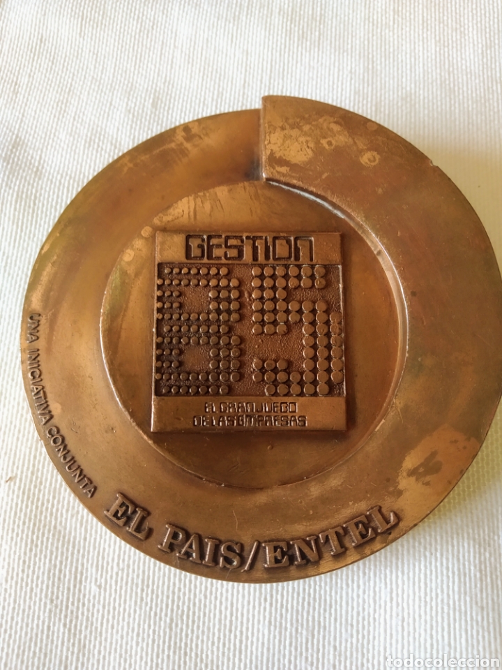 Medallas tem&aacute;ticas: MEDALLA DE BRONCE GESTION 85 - Foto 2