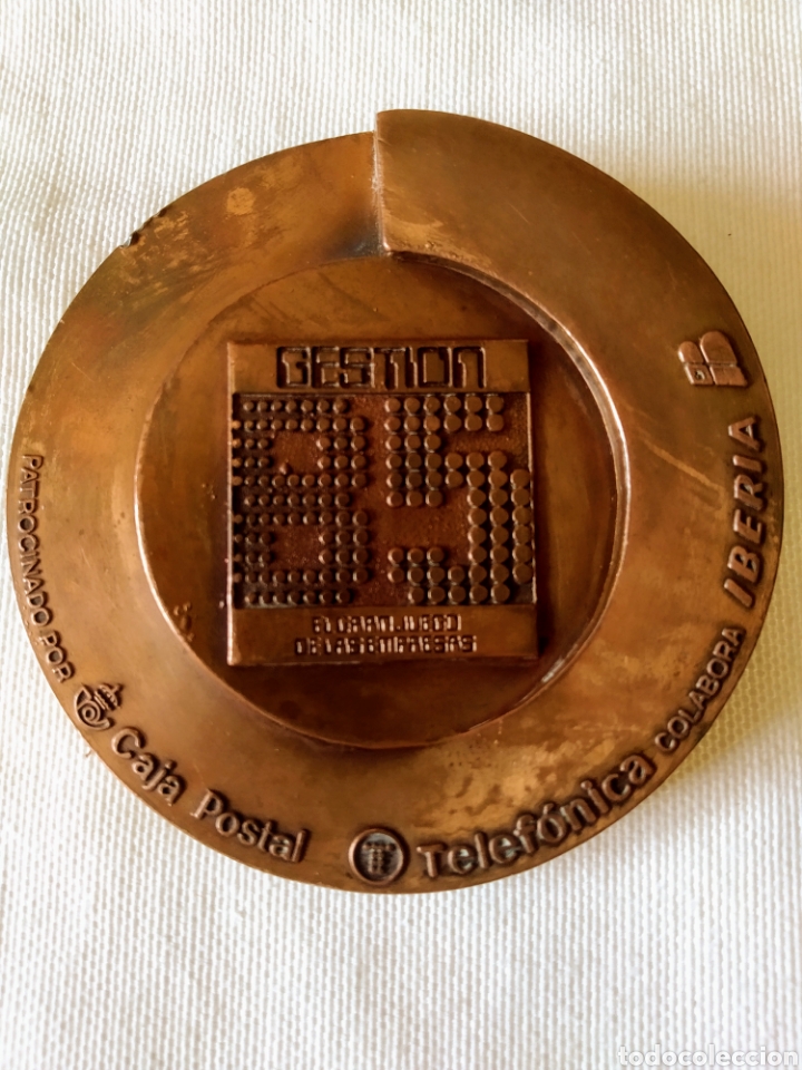Medallas tem&aacute;ticas: MEDALLA DE BRONCE GESTION 85 - Foto 1