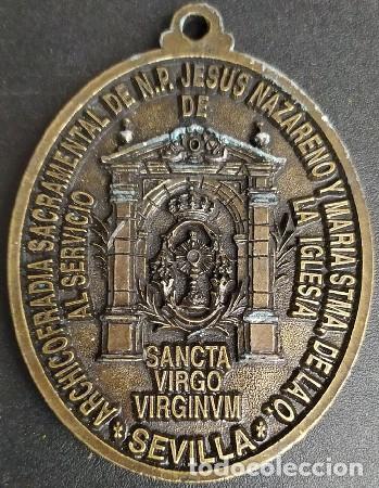 Medallas tem&aacute;ticas: MEDALLA III CENTENARIO TEMPLO DE SANTA MAR&Iacute;A DE LA O. TRIANA. MEDALLA-621