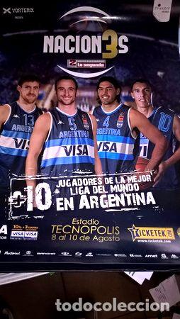 Medallas tem&aacute;ticas: poster el alma ginobili scola nocioni 3 naciones