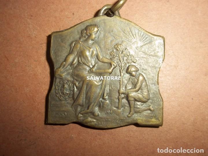 Medallas tem&aacute;ticas: MEDALLA SOCIEDAD FORESTAL ARGENTINA.RECUERDO FIESTA NACIONAL DEL ARBOL.SEPTIEMBRE 1913