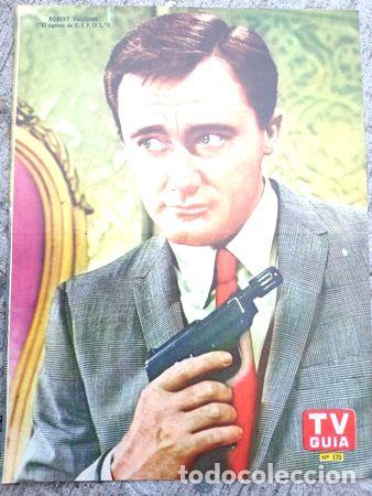 Medallas tem&aacute;ticas: poster tv guia n170 robert vaughn el agente de cipol