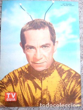 Medallas tem&aacute;ticas: poster tv guia n73 ray walston mi marciano favorito