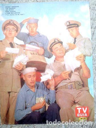 Medalhas tem&aacute;ticas: poster tv guia n114 ernest borgnine tim conway joe flynn ca