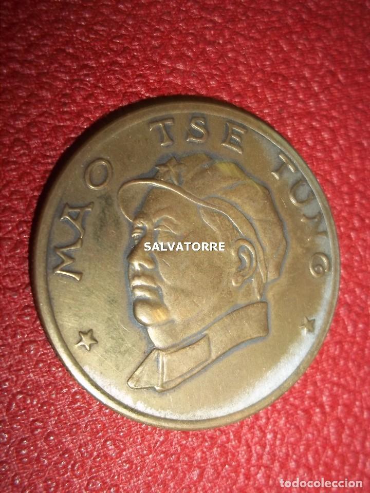 Medallas tem&aacute;ticas: MEDALLA REPUBLICA POPULAR CHINA.MAO TSE TUNG.
