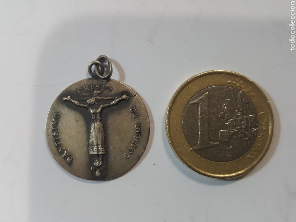 Medalhas tem&aacute;ticas: GRAN MEDALLA CRISTO DE BURGOS. S. XIX. PLATA