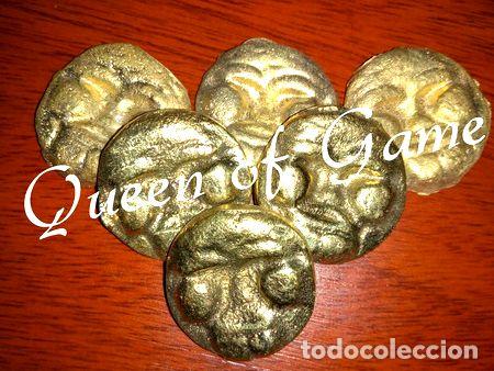 Medallas tem&aacute;ticas: fichas de bronce sin pulir x15 - Foto 1
