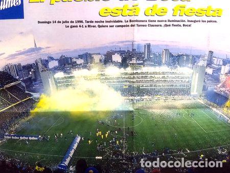 Medalhas tem&aacute;ticas: poster boca juniors de fiesta river gigante