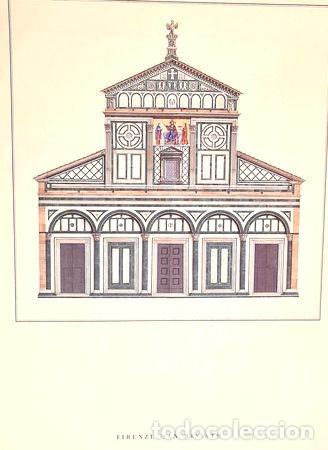 Medalhas tem&aacute;ticas: poster arquitectonico firenze san miniato 60 x 80