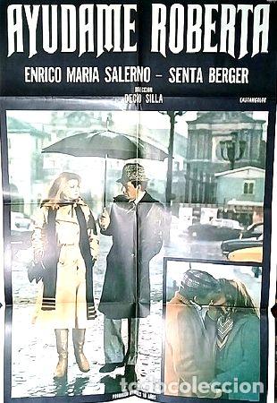Medalhas tem&aacute;ticas: ayudame roberta poster pelicula afiche cine original