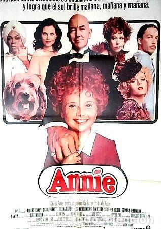 Medalhas tem&aacute;ticas: annie poster pelicula afiche cine original