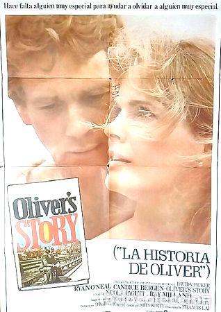 Medalhas tem&aacute;ticas: olivers story afiche cine original